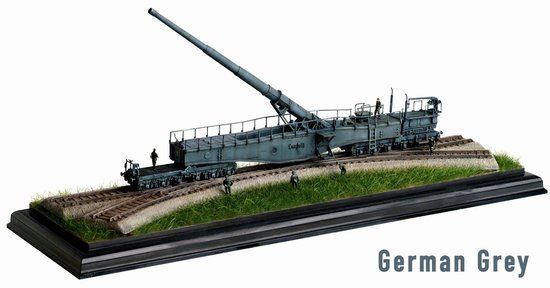 DRAGON ARMOR 1/144 CAN DO LEOPOLD RAILWAY GUN DIORAMA G  