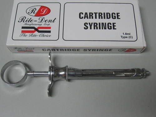 RITE DENT aspirating syringe type C Dental Emporium  