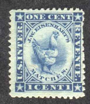 First Issue Revenue Stamp Scott R50a horizontal pair  