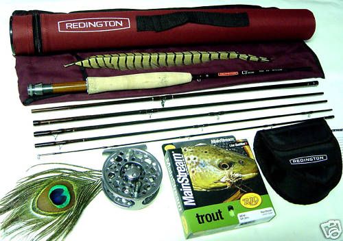 REDINGTON NEW CT 8036 PACK FLY ROD & DRIFT REEL OUTFIT  