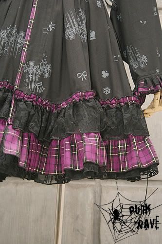 VISUAL KEI PUNK Gothic KERA Lolita Kimono Dress NANA M  