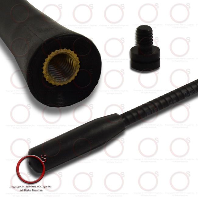 Ford 16 Black Retractable Short Stubby Antenna Mast  