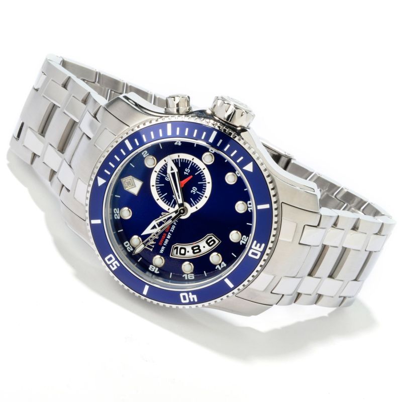 NEW Mens Invicta Scuba Pro Diver GMT Steel Watch 6090  