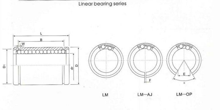 12pcs LM8UU 8mm Linear Ball Bearing Bush Bushing  