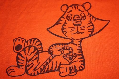 XS * vtg 80s thin CINCINNATI BENGALS t shirt * soft  