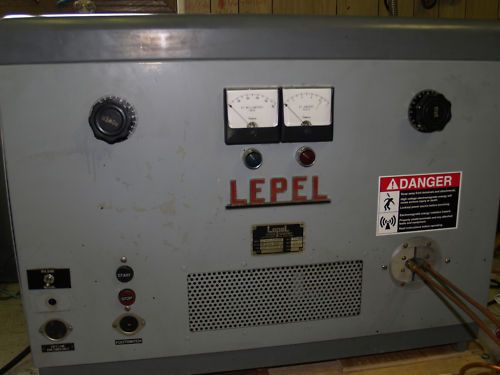 LEPEL HIGH FREQUENCY INDUCTION HEATING UNIT  