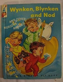RARE Vintage Wynken, Blynken and Nod Eugene Field 1956  