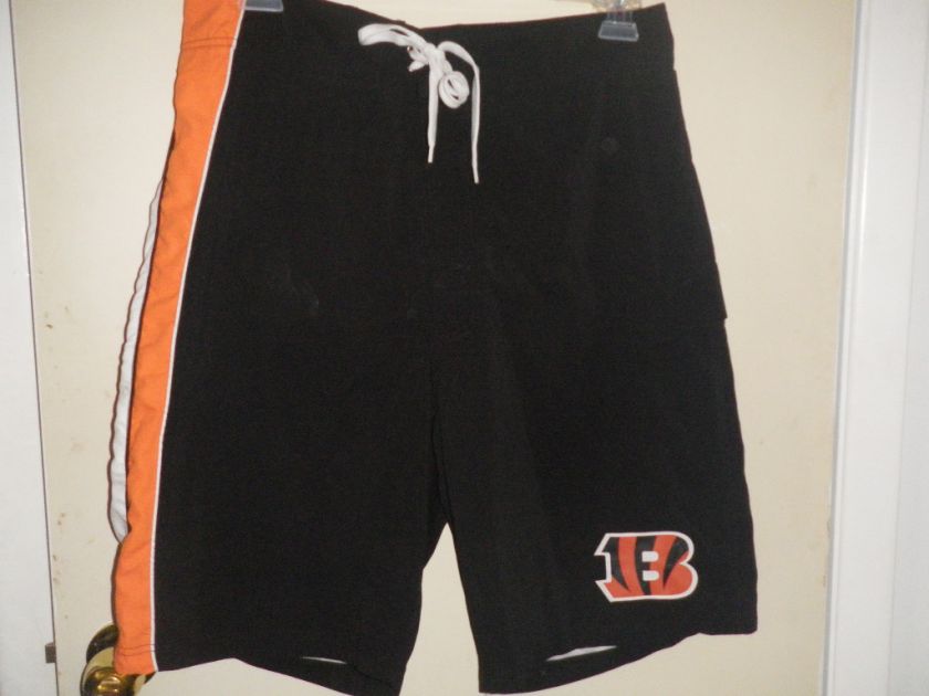 NWT MENS CINNCINATI BENGALS BATHING SUIT SWIM S,M,L,XL  