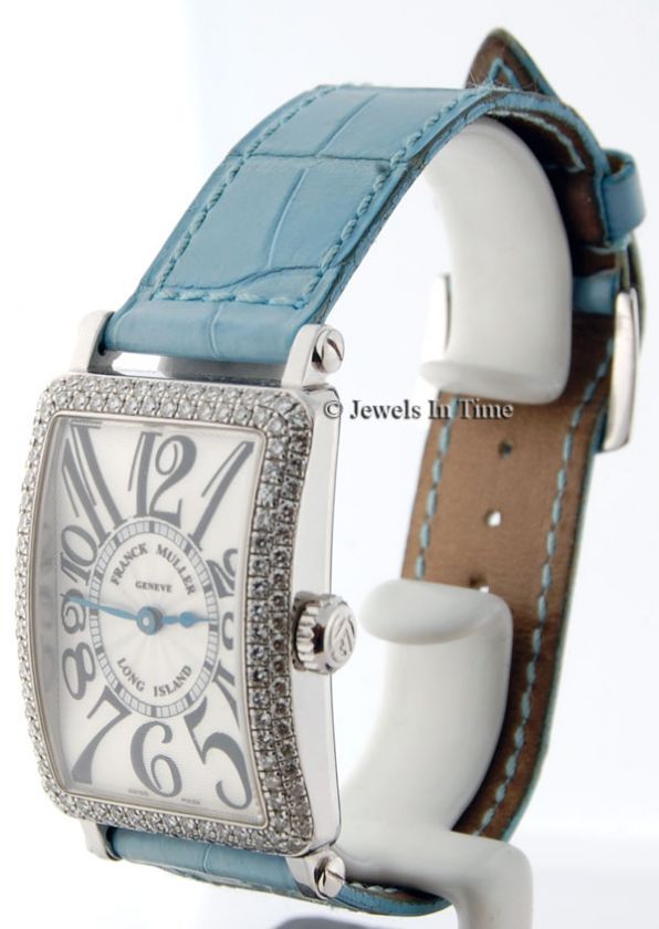 Franck Muller Ladies 18k Gold Long Island 900 QZ D  