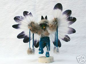 Authentic Navajo Kachina Doll 10  Choose Kokopelli,etc  