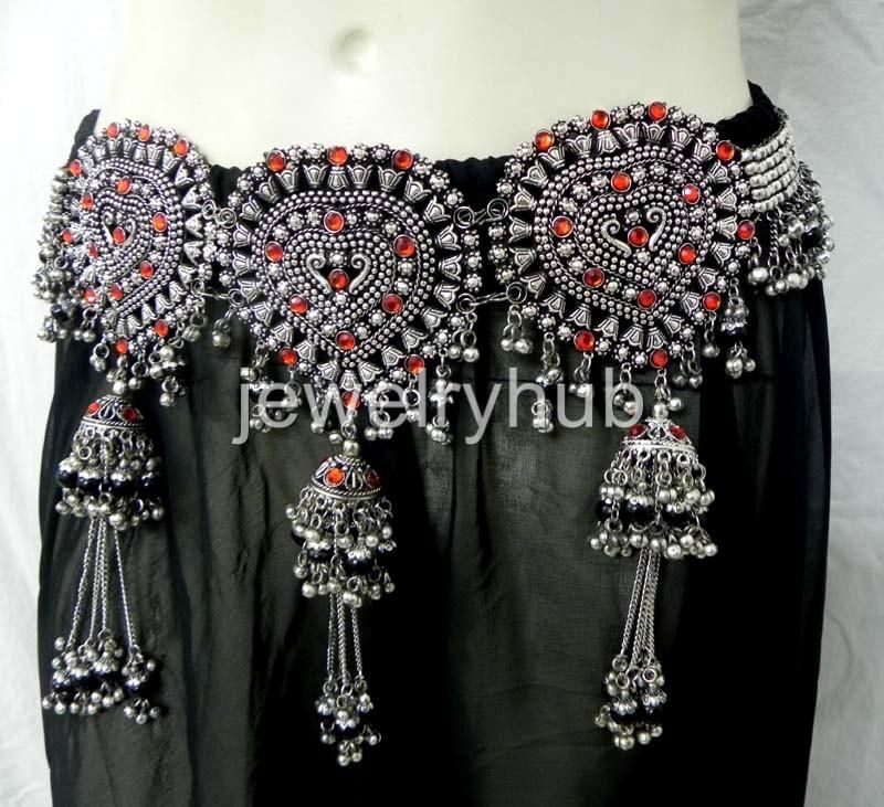 Kuchi BELT Belly Dance Hip Skirt Tribal Boho ATS Gypsy  