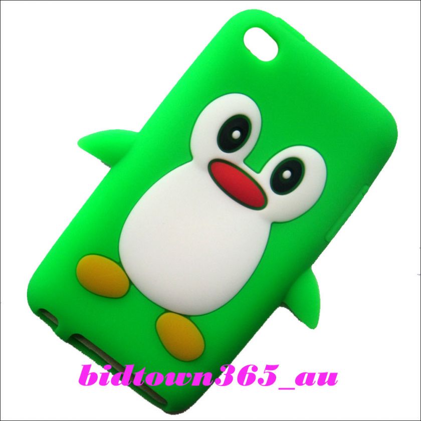 Brand New 1 Piece X Cute Penguin Soft Gel Silicone Back Case Cover for 