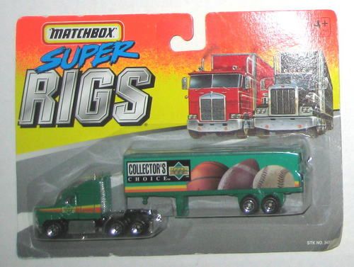 MATCHBOX SUPER RIGS UPPER DECK COLLECTORS CHOICE NIP  