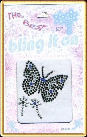 Rhinestone Stickers BUTTERFLY Body Tattoos Jewels #180  