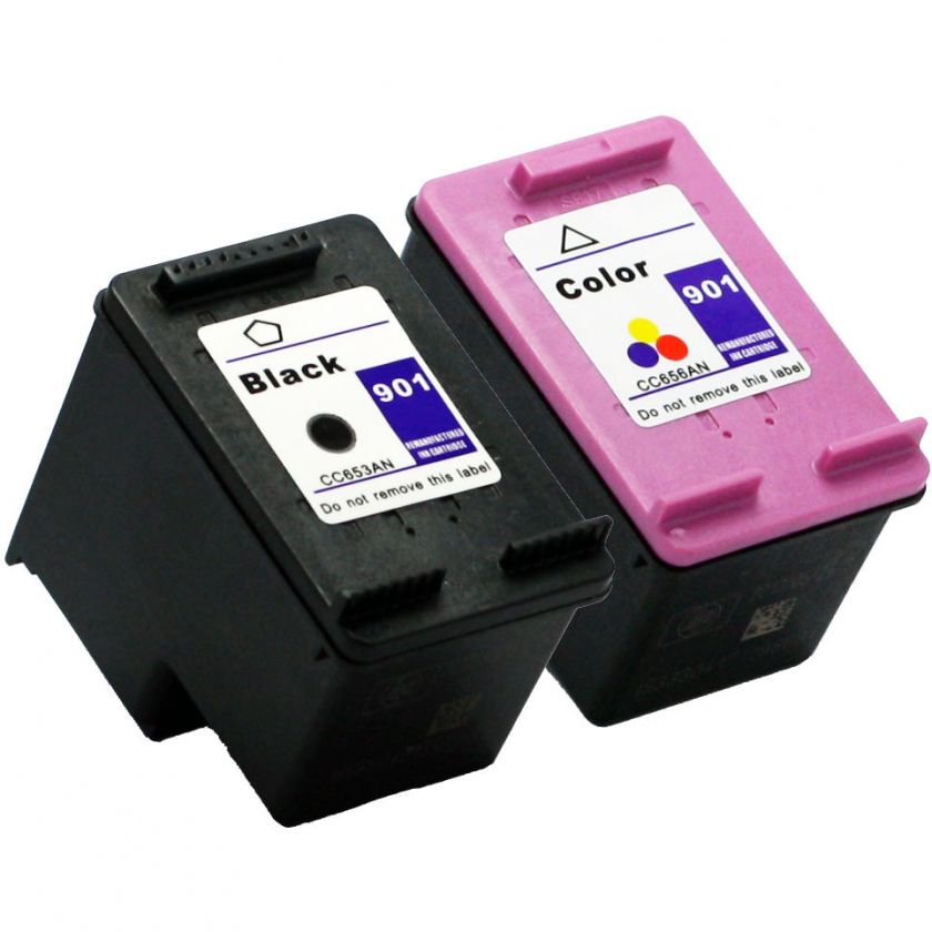 pk HP 901 Ink Cartridge For Officejet J4500 Printer  