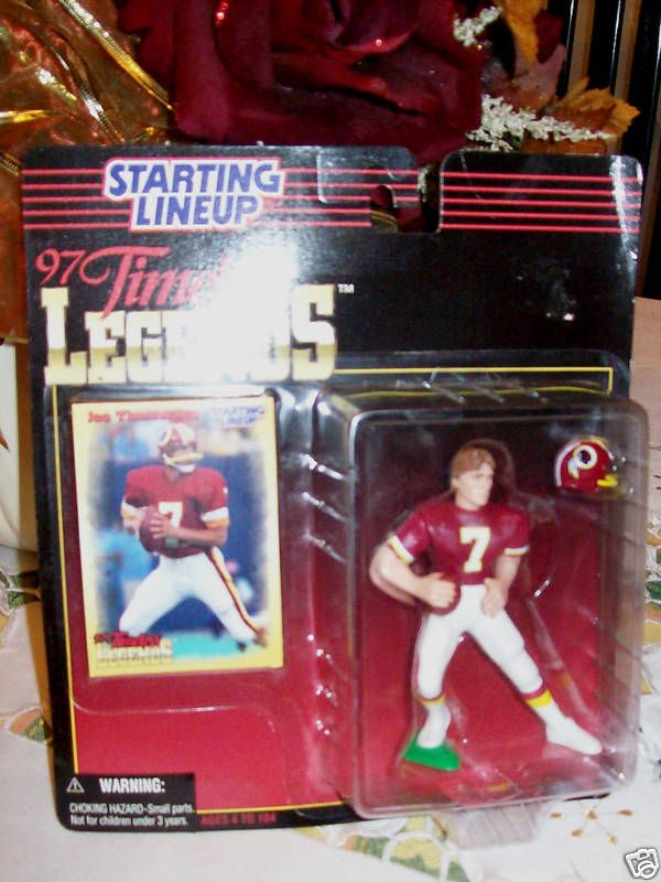 JOE THEISMANN 1997 TIMELESS LEGENDS   STARTING LINEUP  