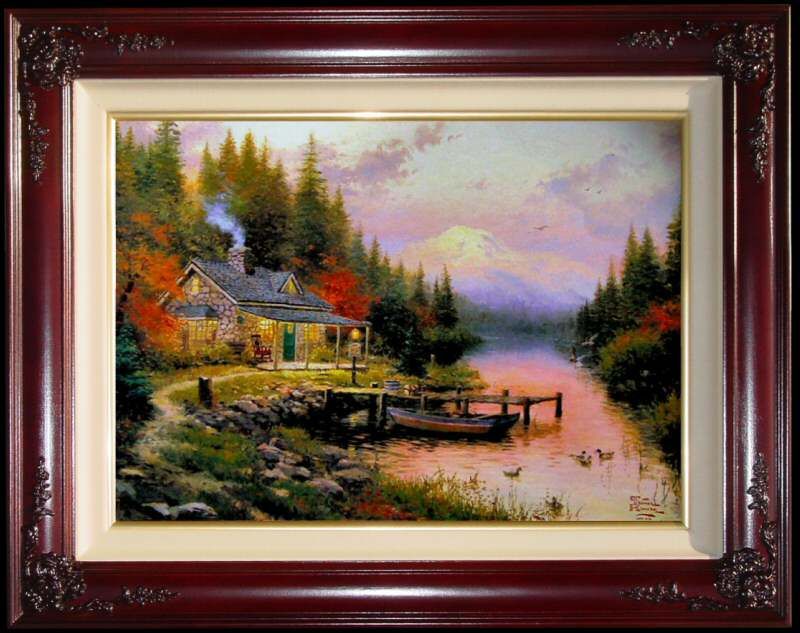 400 End of a Perfect Day I 16x20 A/P Limited Edition Thomas Kinkade 