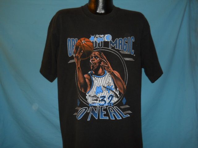 vintage ORLANDO MAGIC SHAQUILLE ONEAL SHAQ t shirt XL  