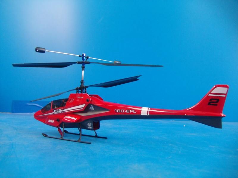 Flite Blade CX 2 Electric Helicopter R/C CX2 Parts Coaxial LiPo 7.4V 