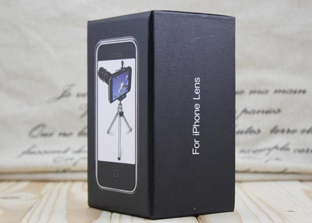 Long Focus Lens Distance 8x Optical Magnification For iPhone4 Camera 