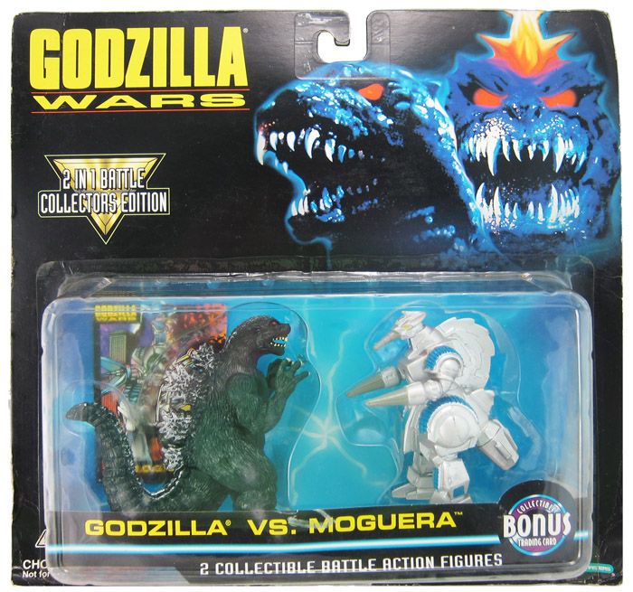 ULTIMATE MONSTER WARS TRENDMASTERS GODZILLA V MOGUERA  