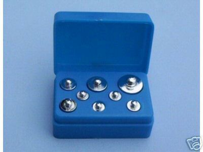 100 g PRECISION CALIBRATION WEIGHT SET (8 PIECE)  