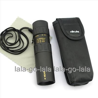 10 30x25 Zoom High Quality Nikula Mini Optical Monocular Telescopes 