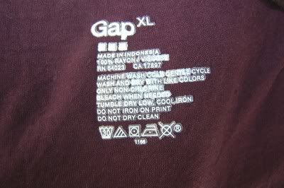 GAP Baby Doll TOP Short Sleeves Lightweight Black Cherry Dark Burgundy 