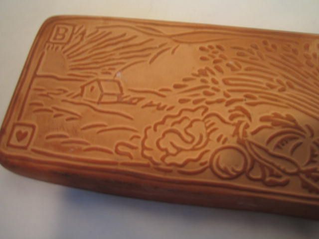 HILL DESIGN clay bread stone decor 1993  