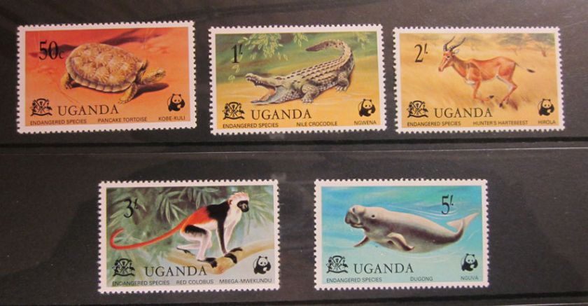 TUVALU #176 180 MINT SET WILDLIFE CV $9.55  