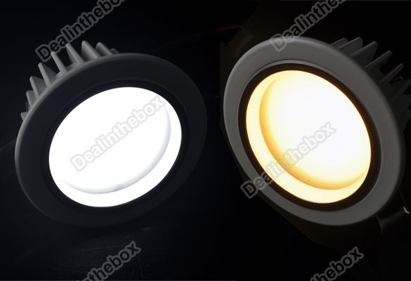 frosted glass recessed light warm white cool white 85 265v
