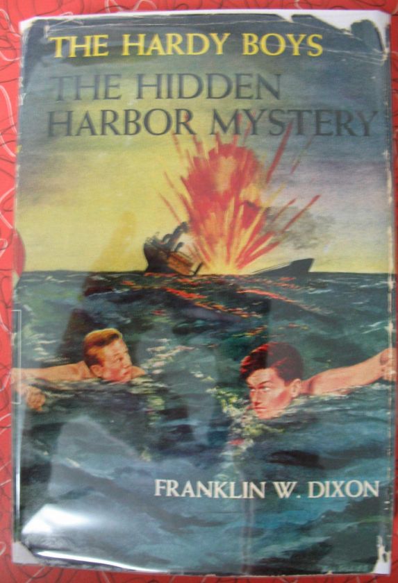 The Hidden Harbor Mystery   HARDY BOYS #14   1935 Grosset & Dunlap w 