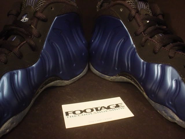 2011 Nike Air Foamposite ONE 1 PENNY DARK NEON ROYAL BLUE WHITE BLACK 