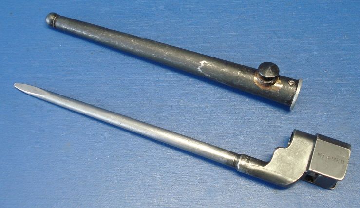 Enfield No4 Mk2 Bayonet & Scabbard   Canadian Longbranch  