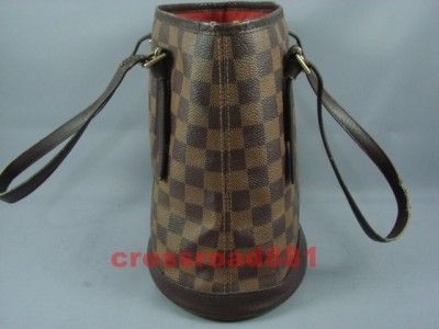 Authentic Louis Vuitton Monogram Damier Bucket 23 Fair  