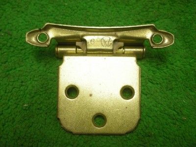 23 AMEROCK BP7629 3 BRASS SELF CLOSING OVERLAY HINGE  