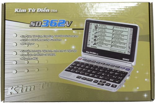 Kim Tu Dien SD362V English   Vietnamese Talking Dictionary and 