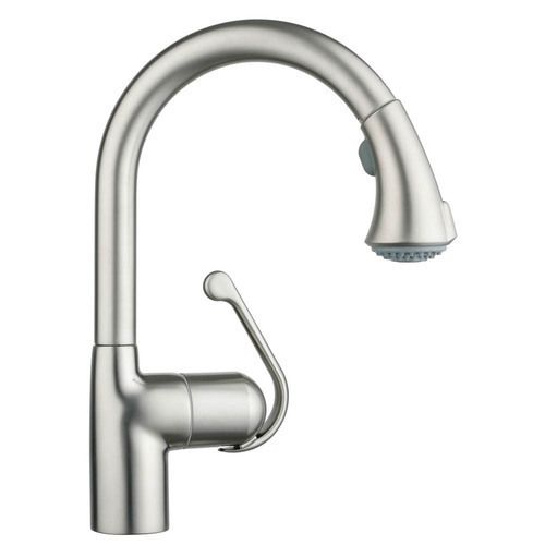 GROHE Zedra SuperSteel Infinity Kitchen Faucet 30119DC0 New & Sealed 