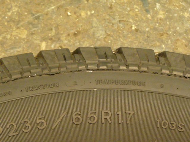 NICE GOODYEAR TRACKER 2, 235/65/17, TIRE # 34103 PRICE MATCH PLUS 10 