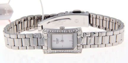 WOMENS CITIZEN QUARTZ WHITE DIAL WATCH EZ6310 58A  