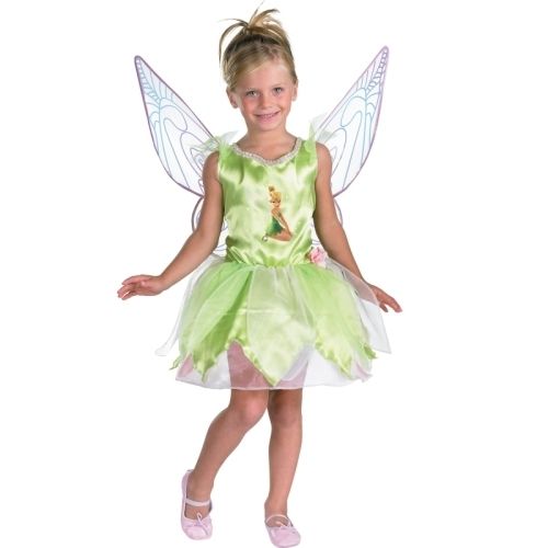 DISNEY FAIRIES TINKERBELL CHILD GIRLS COSTUME M (7 8)  