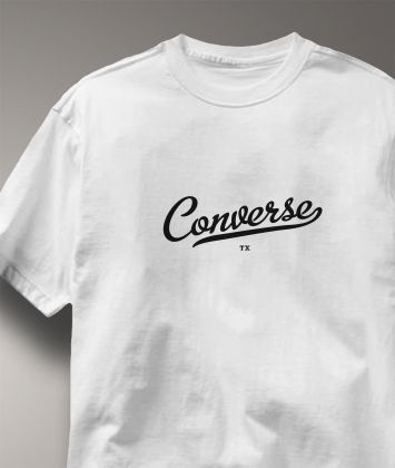 Converse Texas TX METRO Hometown Souvenir T Shirt XL  