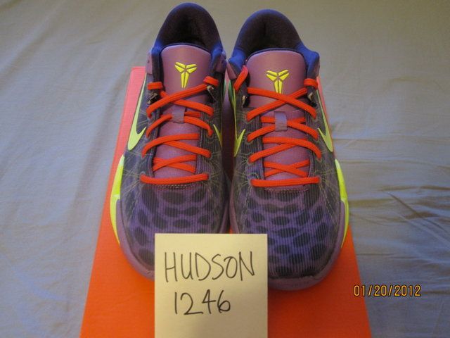 Nike Kobe VII 7 Cheetah Christmas GS Kids size 7Y  