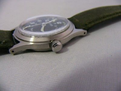    Issue Military / Army MIL W 46374 17j Mechanical Watch   RUNS  