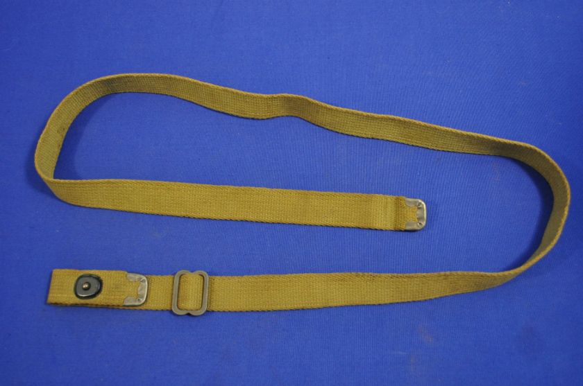 EXCELLENT RARE ORIGINAL WWII US M1 CARBINE KHAKI SLING  