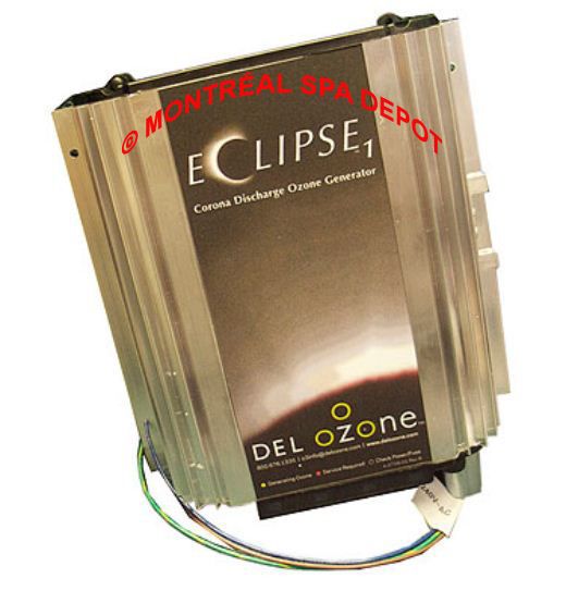 DEL ozone POOL ozone generator ECLIPSE 1 120V model  