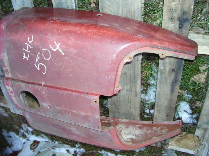 ORIGINAL INTERNATIONAL 504 TRACTOR REAR HOOD  