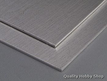 hobby 2pc 6 x 12 x .064 Aluminum Sheet K&S#3070  