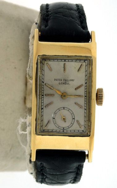 Patek Philippe 425 Vintage 18k yelllow gold Rare Discontinued mens 