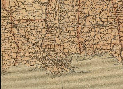 1861 Map United States of North America, Canada  